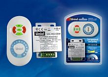 Диммер для светодиодной ленты Uniel ULC-R22-DIM 12/220В  ПДУ Белый картинка 